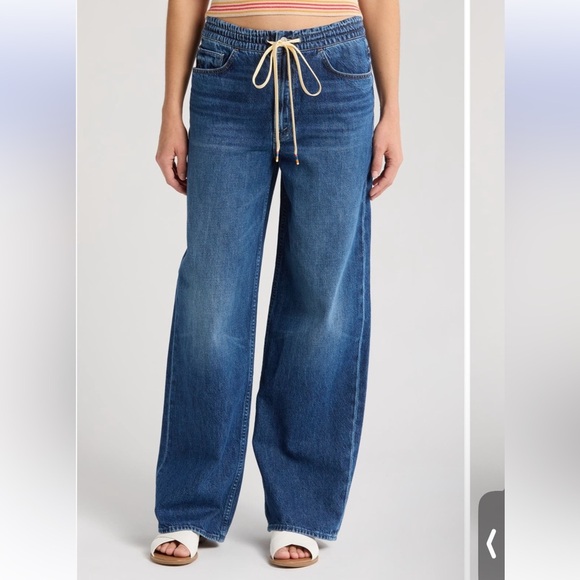 Mother superior the drawn tagged wide leg jeans size 25 NWOT - Picture 1 of 12